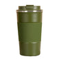 New Thermo Cafe Thermo Cup for Tea Water Coffee Double Stainless Steel 380/510ML  Coffee Mug Car Thermos Mug Leak_Proof Travel