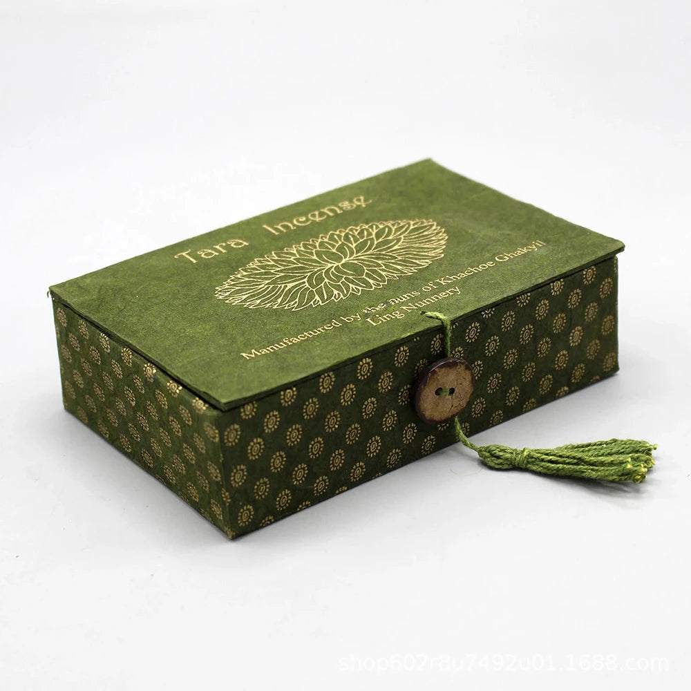 Nepal Kopan Monastery Incense, Handmade herbal incense, Green Tara, Medicine Buddha incense, Home fragrance stick incense, 1box