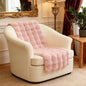 Faux Fur Chair Pad - Soft Fluffy Non-Slip Chair Cover Mat, Warm Cozy Living Room Sofa Chair Decor Cushion