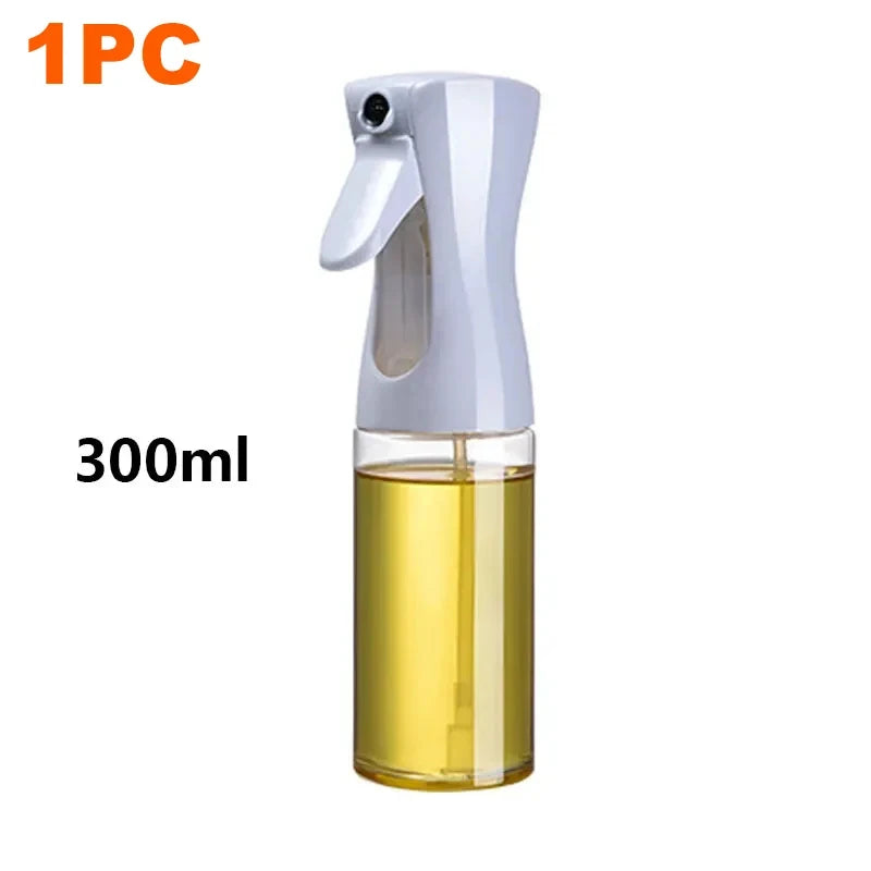 Spray de aceite de plástico de 200/300/500 ml para cocina doméstica o como brocha. Incluye pulverizador de aceite.
