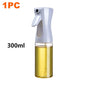 Spray de aceite de plástico de 200/300/500 ml para cocina doméstica o como brocha. Incluye pulverizador de aceite.