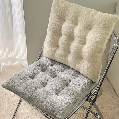 Winter Simple Plush Cushion Fart Cushion Office Sedentary Artifact Thickened Cushion Student Classroom Mat
