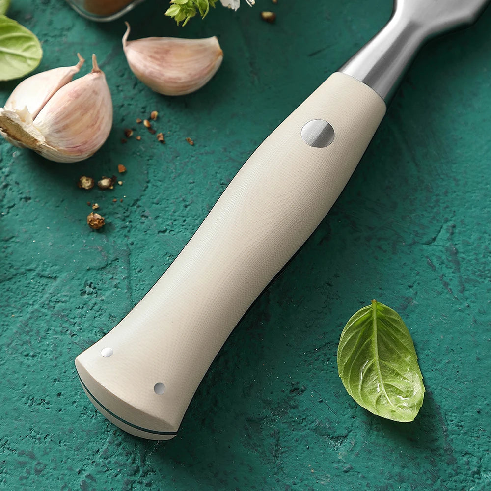 HEZHEN Elegant Series Meat Fork Barbecue Fork Kitchen Tools Kitchen Accessories G10 Handle BBQ Tools