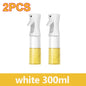 Spray de aceite de plástico de 200/300/500 ml para cocina doméstica o como brocha. Incluye pulverizador de aceite.