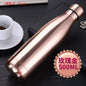 350/500/750/1000ml 304 Stainless Steel Vacuum Flask Double Wall Water Bottle Leak-proof Thermos Bottle Sports Fitness Bottle