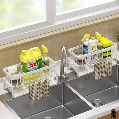 Secaplatos Escurridor Bandeja para Barral negro, Almacenamiento de cocina que ahorra espacio para utensilios y accesorios.