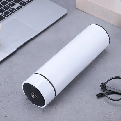 500ML Intelligent Temperature Display Thermos Bottle Vacuum Flask 304 Stainless Steel Sports Water Cup Car Insulated Cup