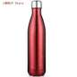 350/500/750/1000ml 304 Stainless Steel Vacuum Flask Double Wall Water Bottle Leak-proof Thermos Bottle Sports Fitness Bottle