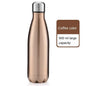 350/500/750/1000ml 304 Stainless Steel Vacuum Flask Double Wall Water Bottle Leak-proof Thermos Bottle Sports Fitness Bottle