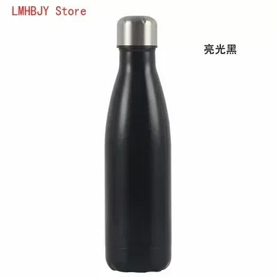 350/500/750/1000ml 304 Stainless Steel Vacuum Flask Double Wall Water Bottle Leak-proof Thermos Bottle Sports Fitness Bottle