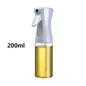 Spray de aceite de plástico de 200/300/500 ml para cocina doméstica o como brocha. Incluye pulverizador de aceite.