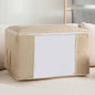Organizadores de almacenamiento de ropa de gran capacidad, contenedores plegables para mantas, ideales para organizar el armario del dormitorio.