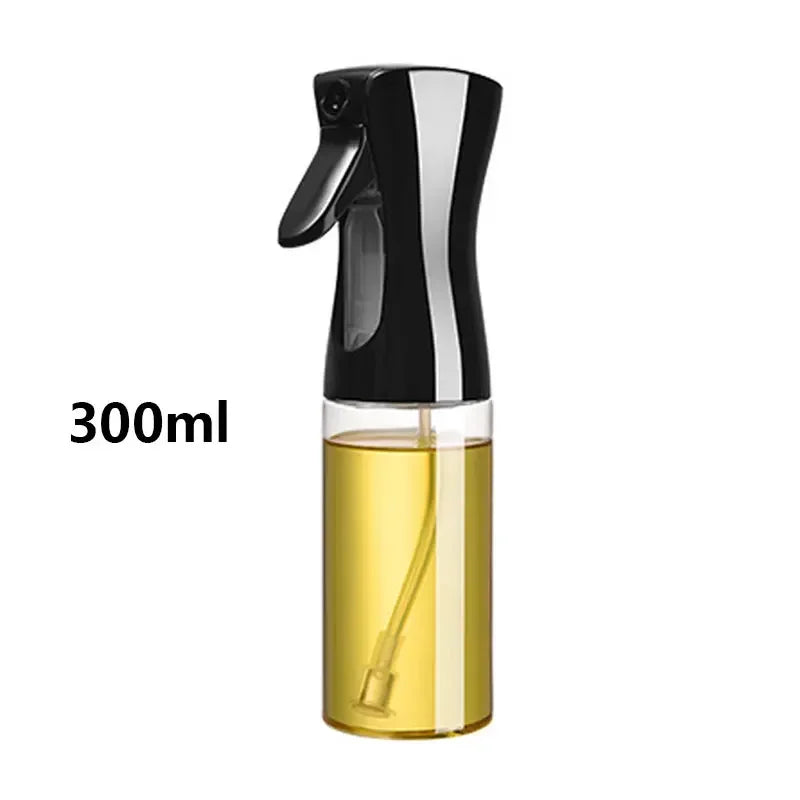 Spray de aceite de plástico de 200/300/500 ml para cocina doméstica o como brocha. Incluye pulverizador de aceite.